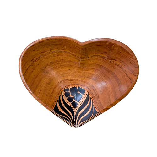 CARVED LIGHTWEIGHT WOODEN BOWLS