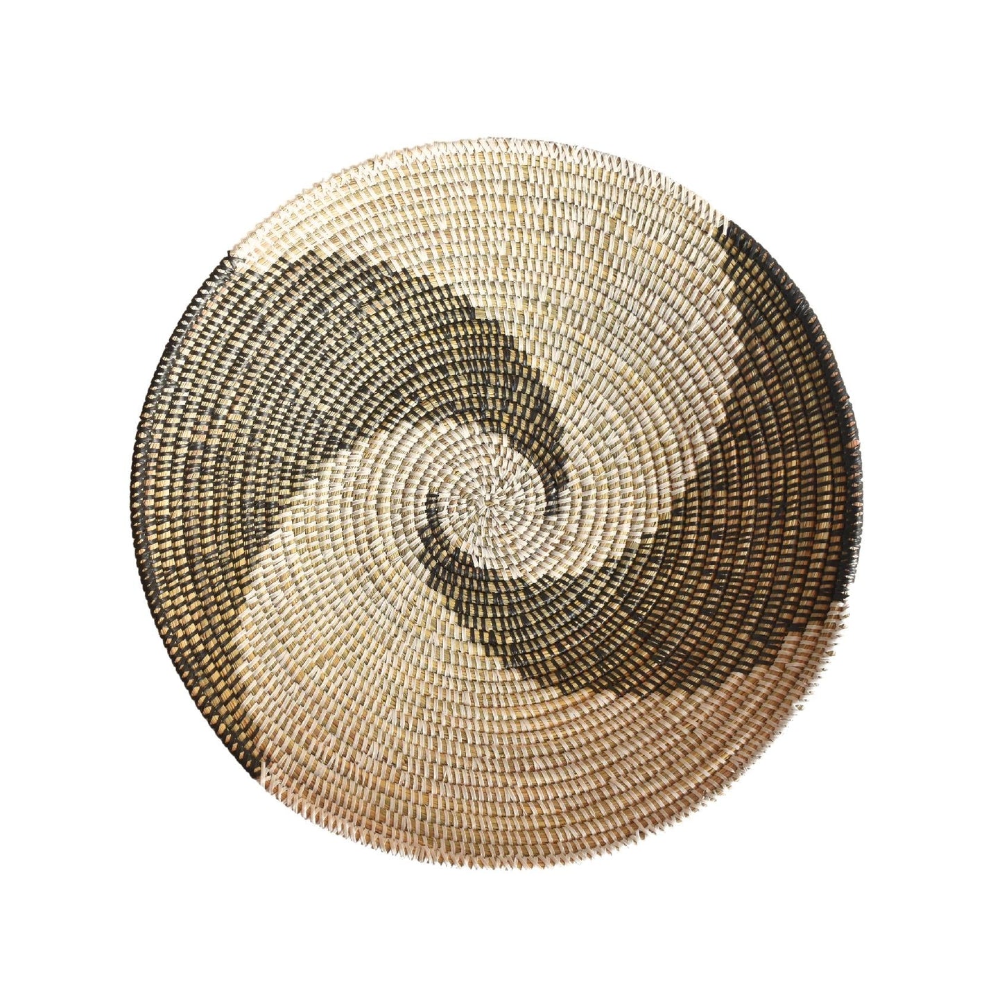 Fele Shallow Basket Black