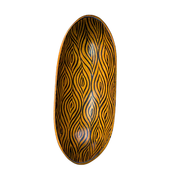 CARVED LIGHTWEIGHT WOODEN BOWLS