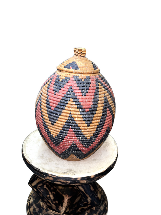African Zulu Ukhamba Basket