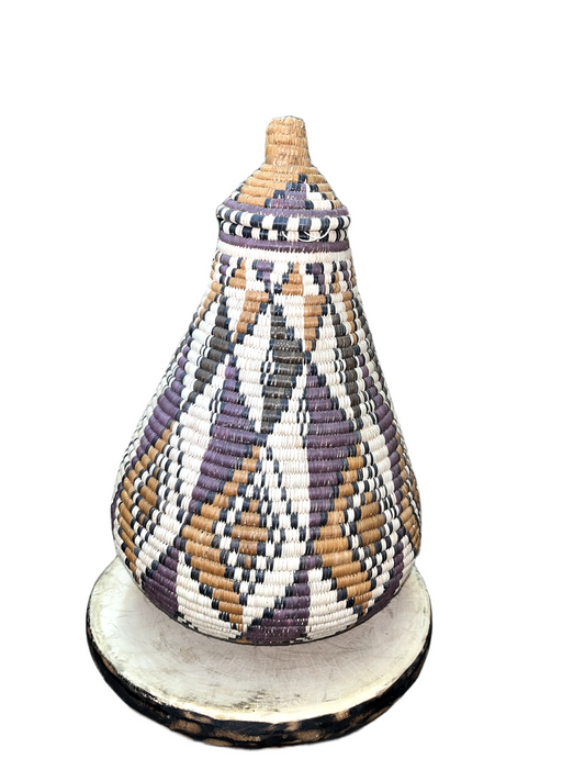 African Zulu Ukhamba Basket