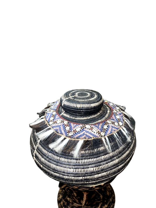 African Zulu Ukhamba Basket