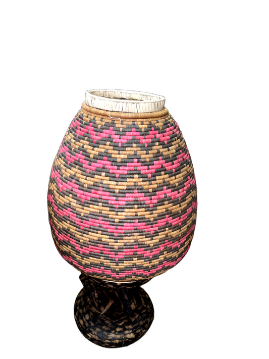 African Zulu Ukhamba Basket