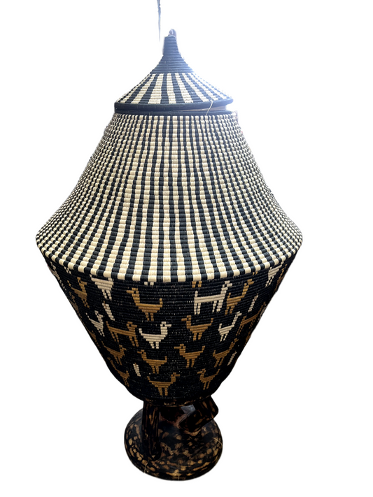 African Zulu Ukhamba Basket