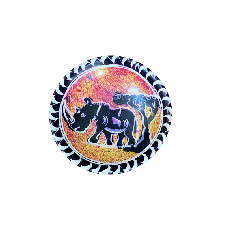 2inch EXTRA SMALL COLOURFUL SOAPSTONE PAINTED BOWLS