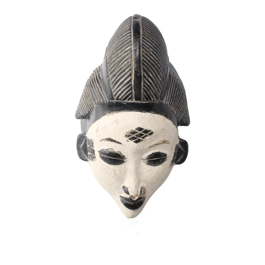 Punu Tribe Wooden Mask