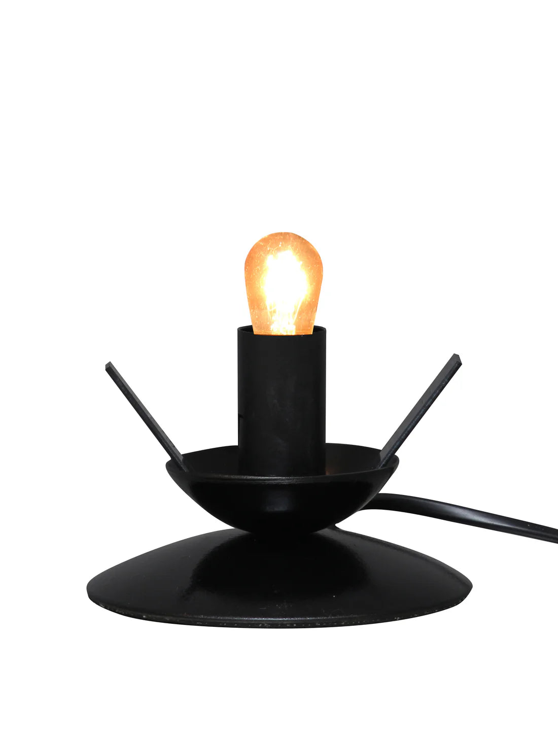 Mild Steel Ostrich egg lamp stand 0mm (excludes egg)