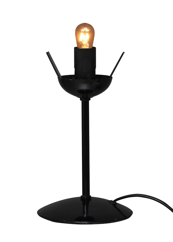 Mild Steel Ostrich egg lamp stand 120mm (excludes egg)