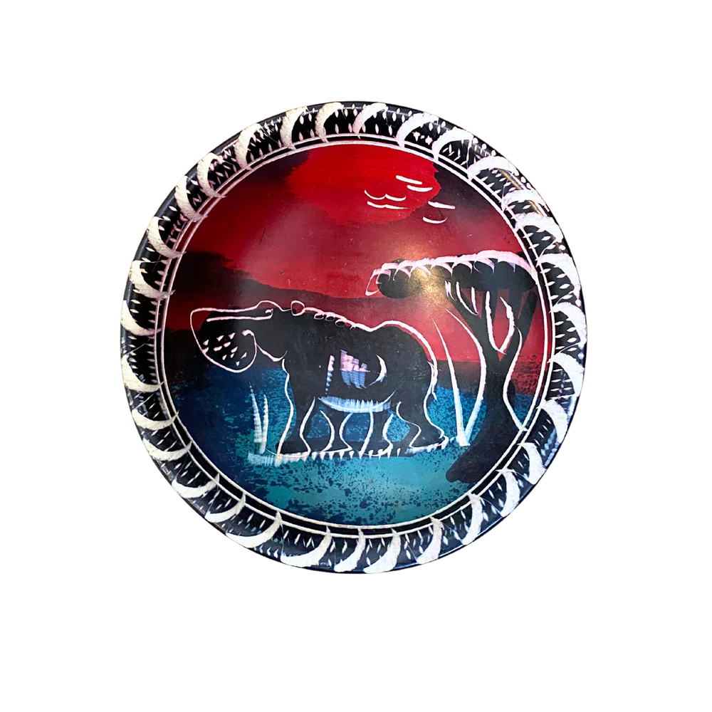 4inch SMALL COLOURFUL SOAPSTONE PAINTED BOWLS