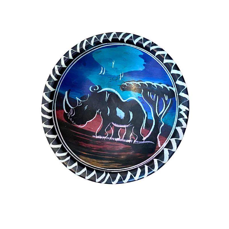 4inch SMALL COLOURFUL SOAPSTONE PAINTED BOWLS