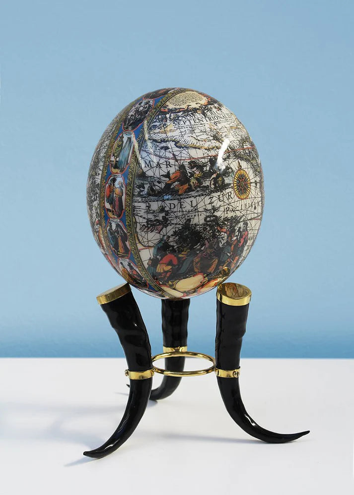 Classic springbok horn stand