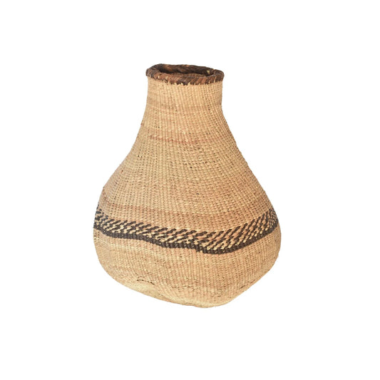 Mbinga Gourd Basket - Striped