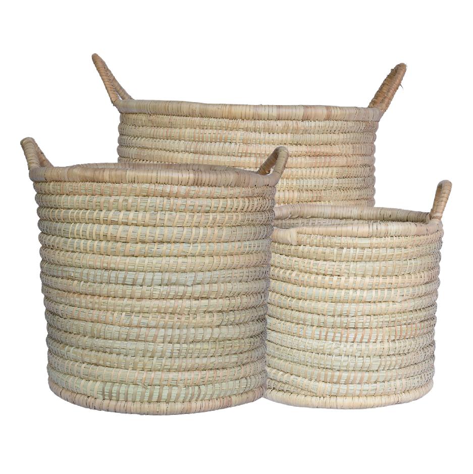 Natural Woven Storage Basket